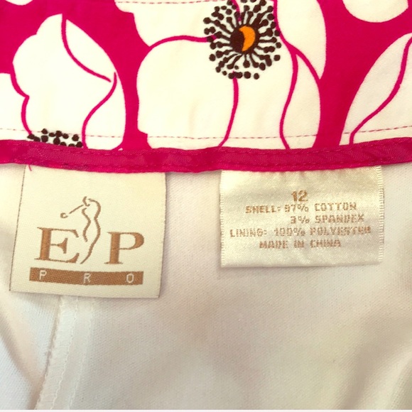 🌿EP Pro Fuchsia Floral Golf Skort - Picture 8 of 12